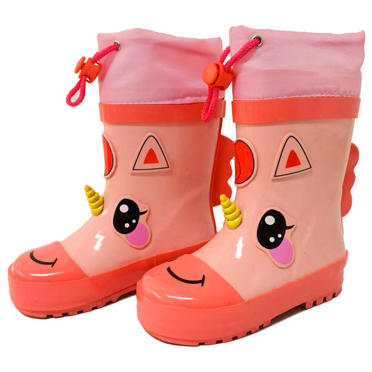 Unicorn Collection 3D Drawstring Boots
