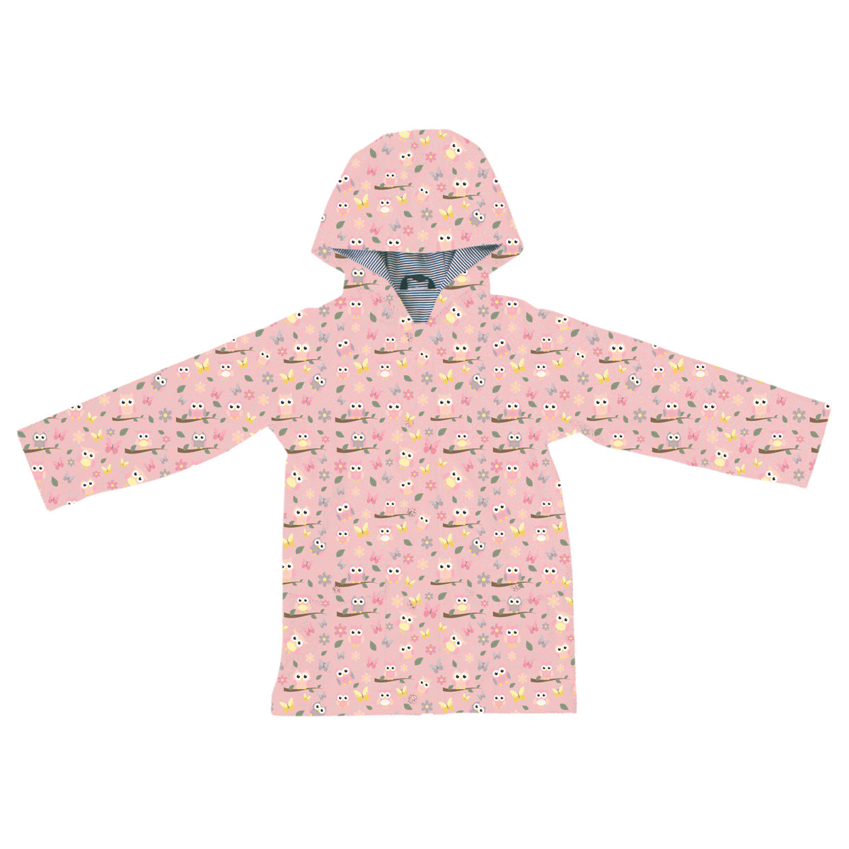 Pink Owls Collection Rain Coat